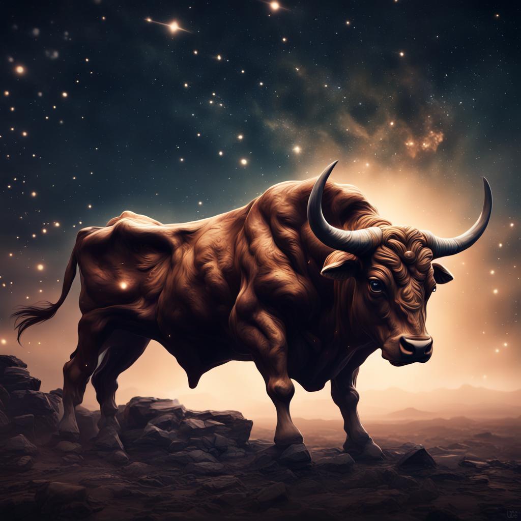 Taurus the bull zodiac.